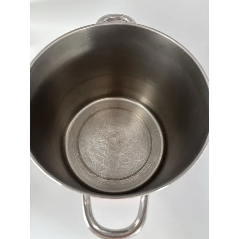 Revere Ware 12 Qt Stock Pot w/ Lid 1801 Copper Bottom Clinton IL USA Kitchen 98d